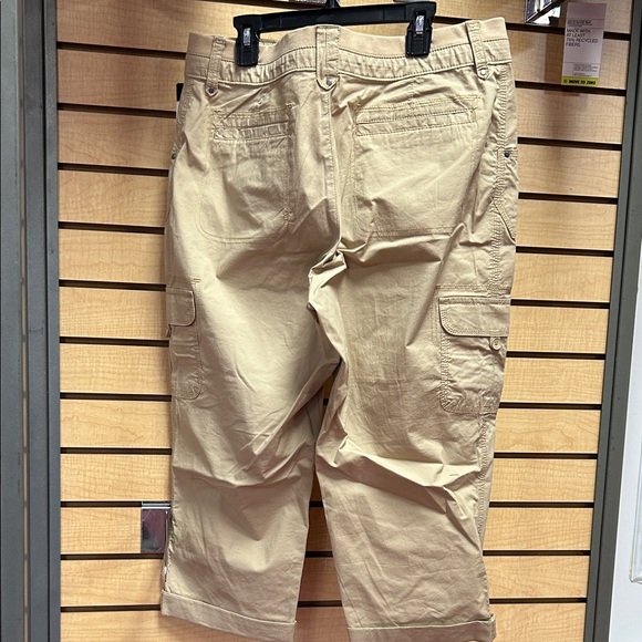 Lee Khaki Cargo Capris, 14M - Picture 3 of 3